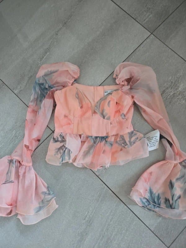 ASOS Asos luxe corset detail top size 8 BNWT stunning