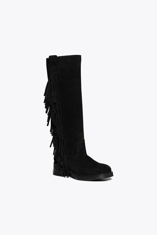 Steve Madden STEVE MADDEN Women's 'Banner F 015' Suede Boots in Black - 2