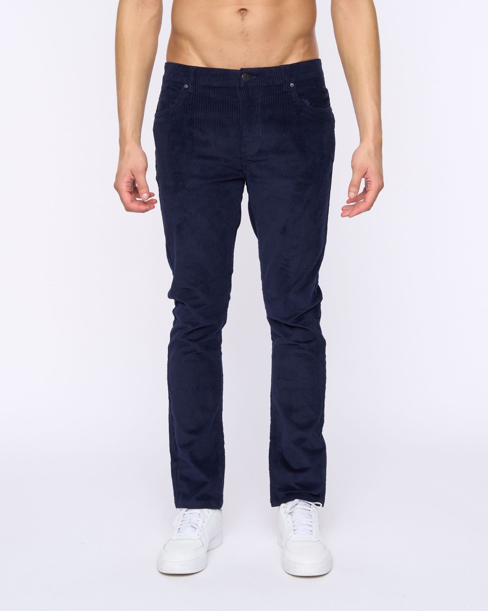 Duck&Cover Duck&Cover Men's Cordsome Trousers in Navy
