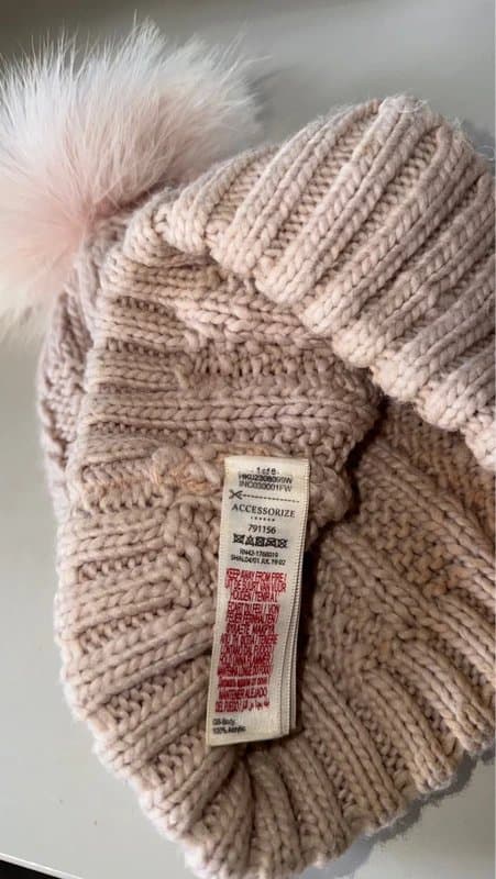Accessorize Accessorize knitted fluffy bobble hat
