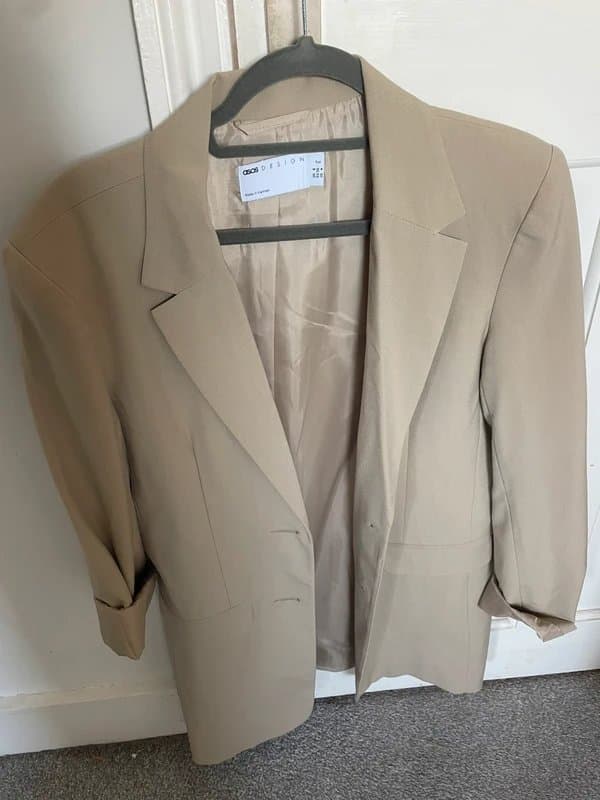 ASOS ASOS beige blazer