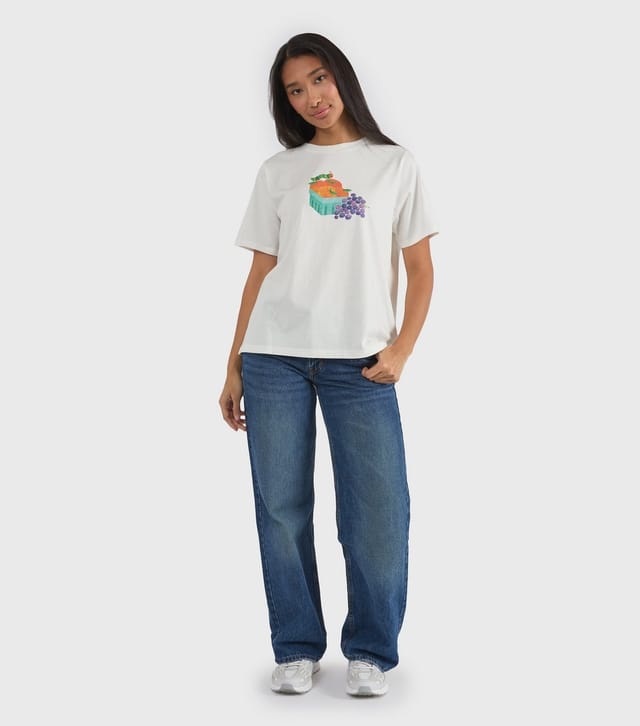 Custard Women's Clothing White Cotton Hungry Caterpillar T-Shirt Custard New Look - 2