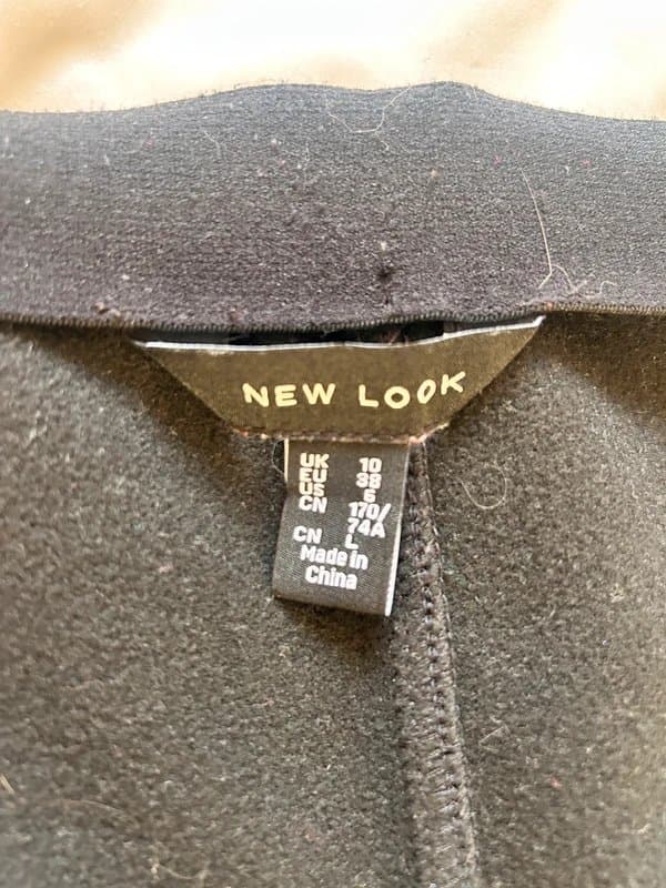 New Look Faux leather trousers