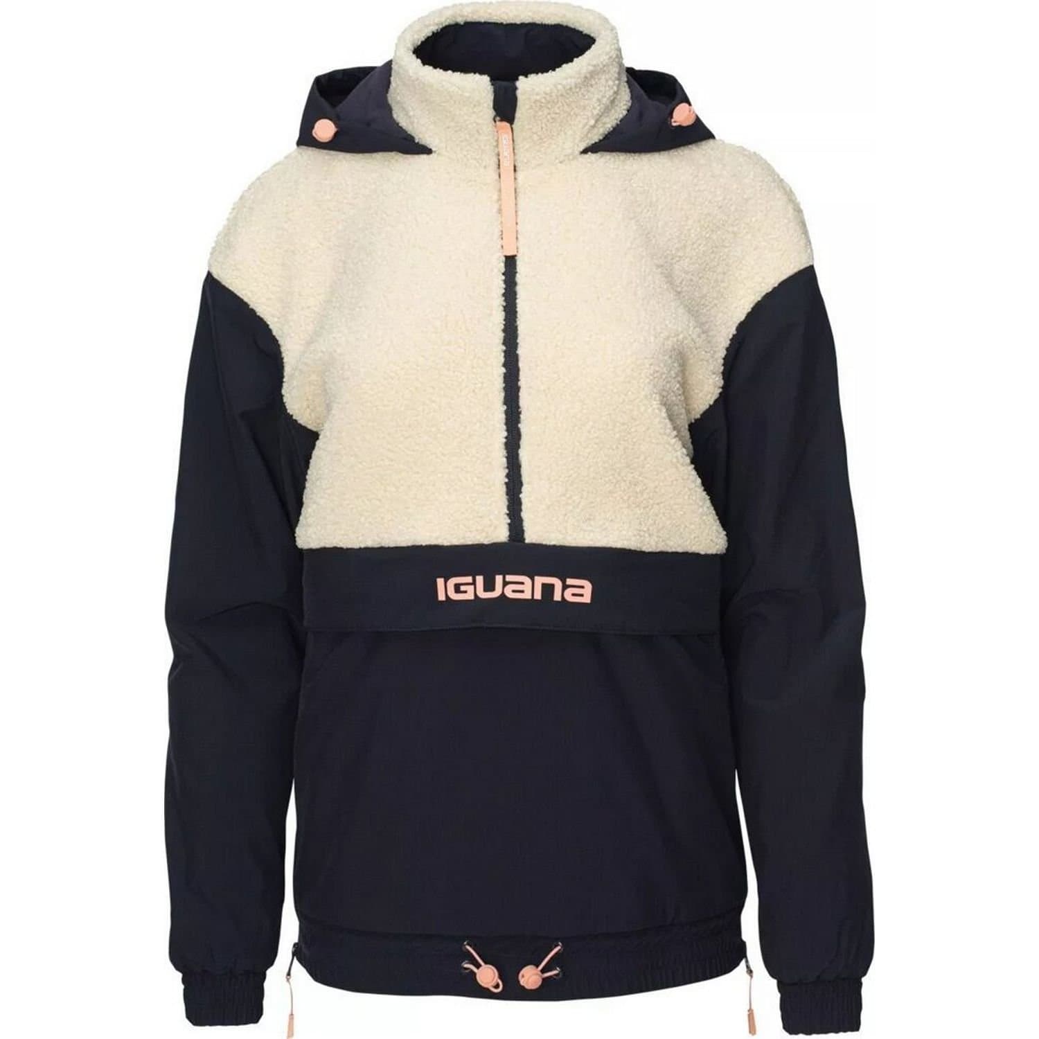 Iguana Iguana Women's Neckra Hoodie in Off-White