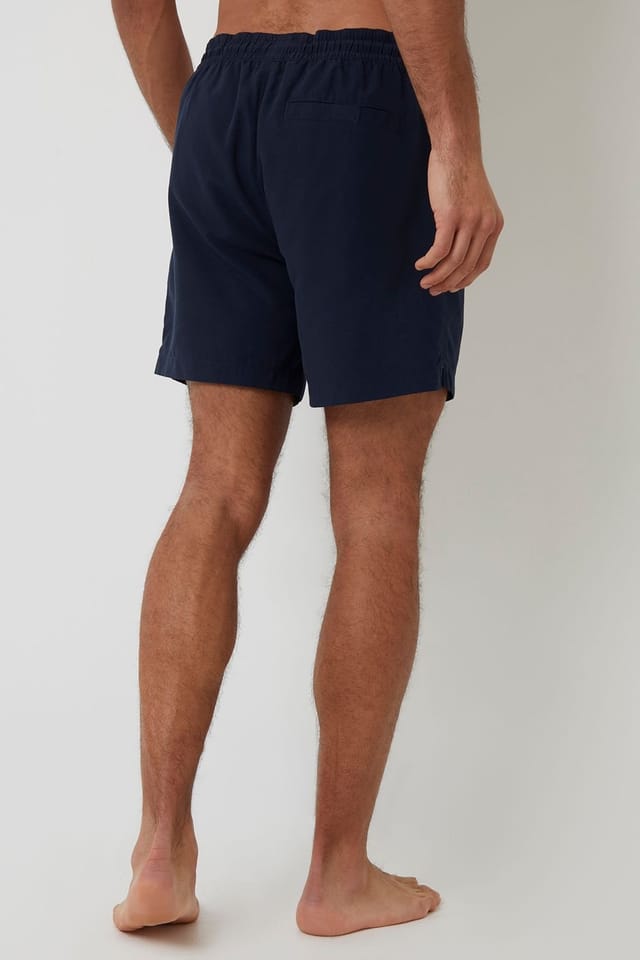 Threadbare Threadbare Men's 2 Pack Geometric Print Swim Shorts in Navy - 3
