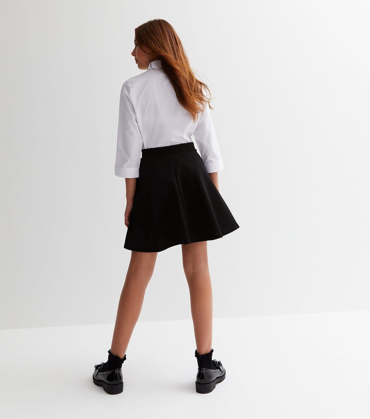New Look Girls' Black Skater School Skirt New Look - 4