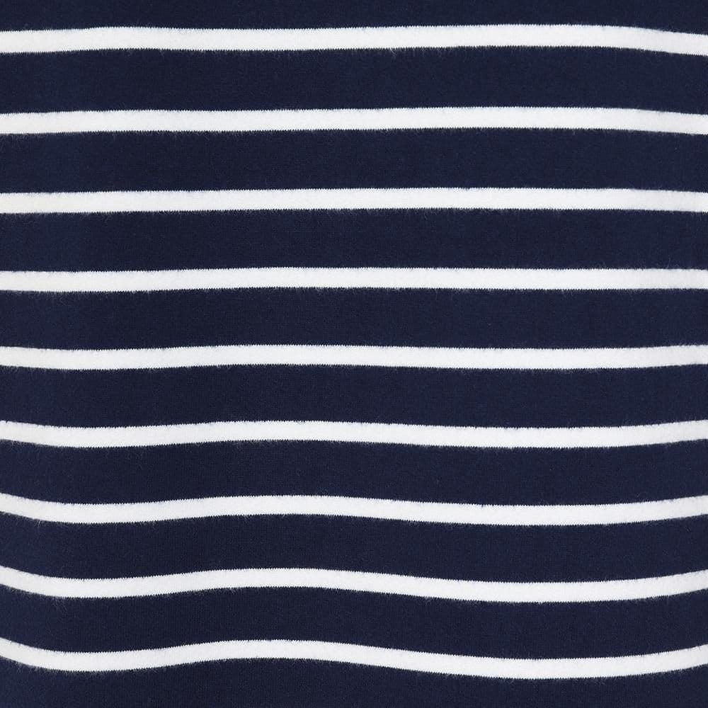 Lazy Jacks Lazy Jacks Women's Striped Sweatshirt in Dark Blue - 4