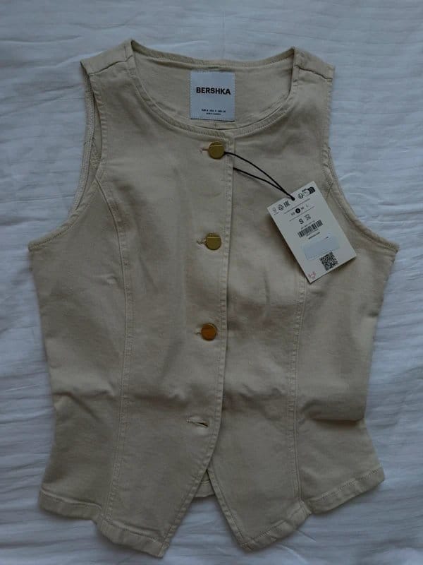 Bershka Bershka denim waistcoat - 1