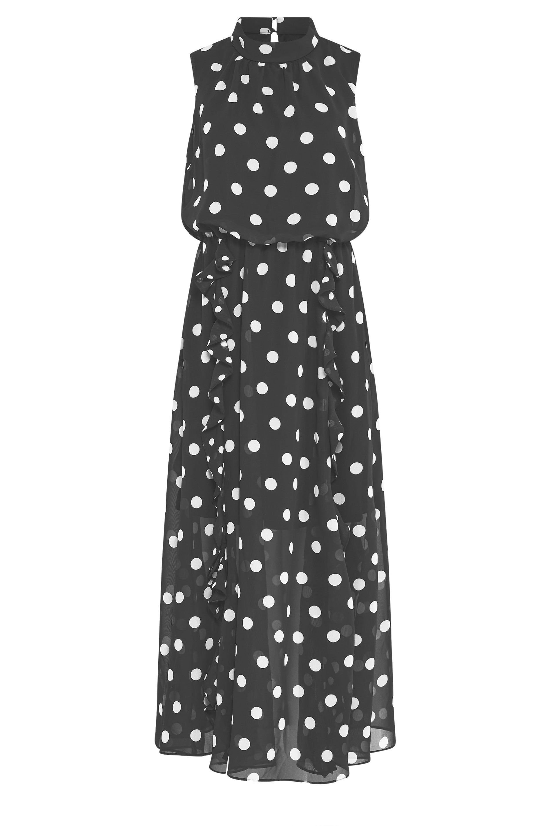 Star By Julien Macdonald Star by Julien Macdonald Women's Polka Dot Maxi Dress in Black - 2
