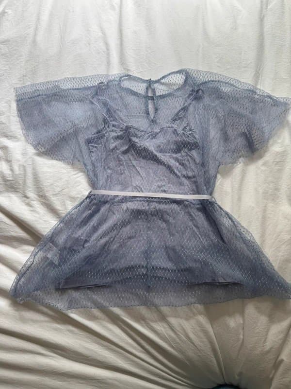 Topshop Topshop Lilac Blouse Size 10