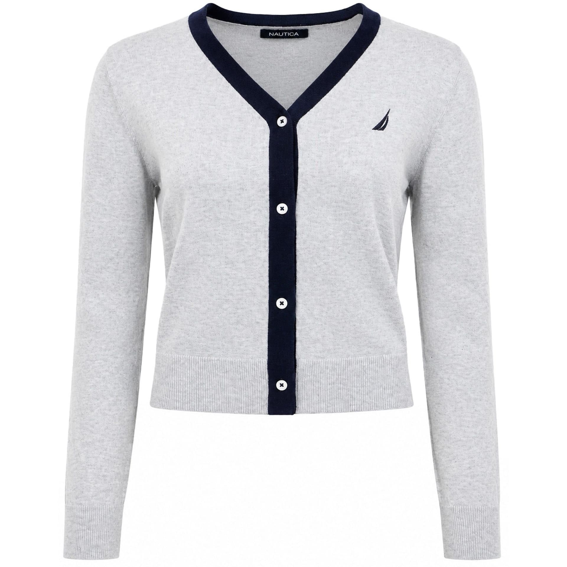 Nautica Nautica Women's Dana Grey Sweater