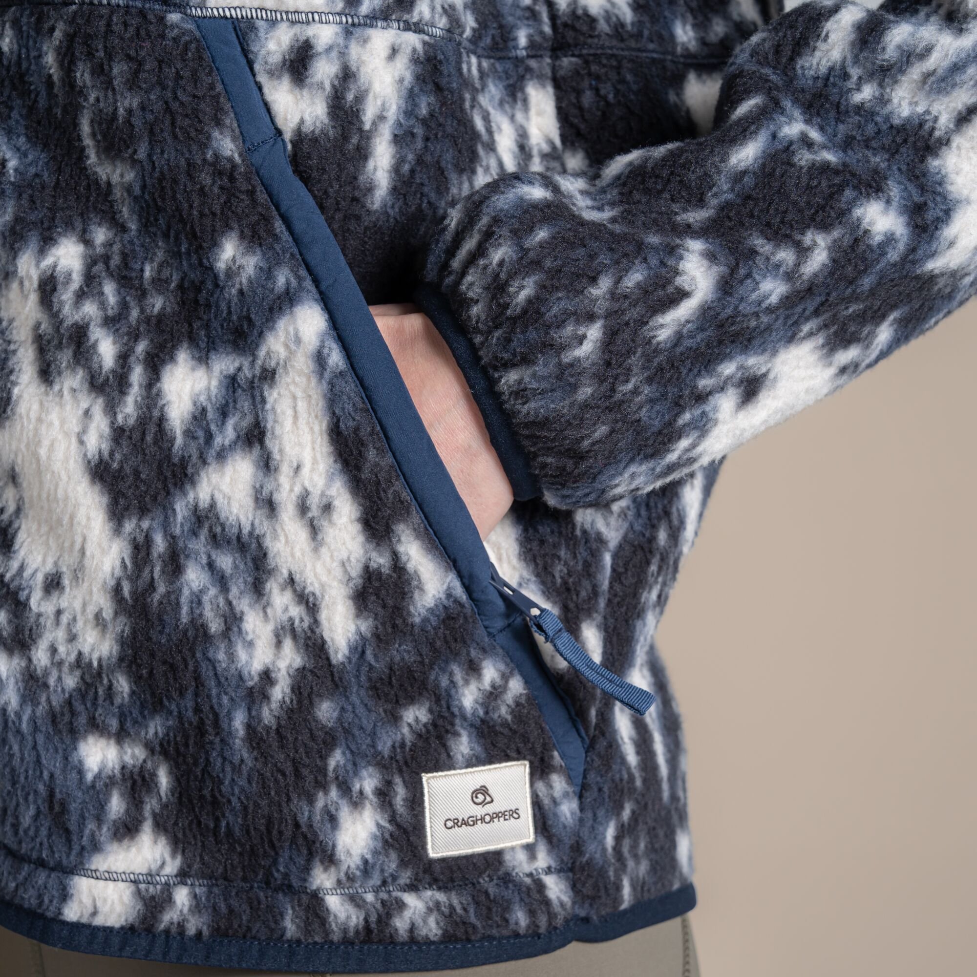 Craghoppers Craghoppers Women's Dante Fleece Jacket in Navy - 3