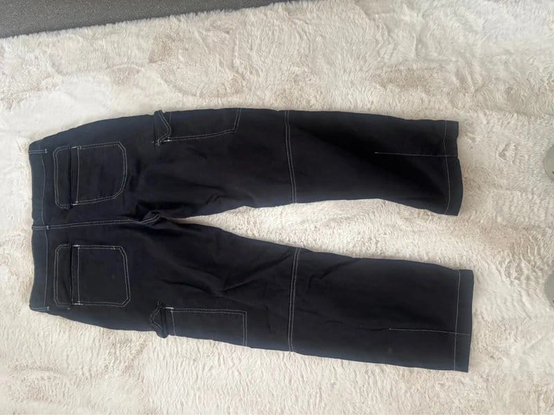 Bershka Bershka Black cargo Jeans - 1