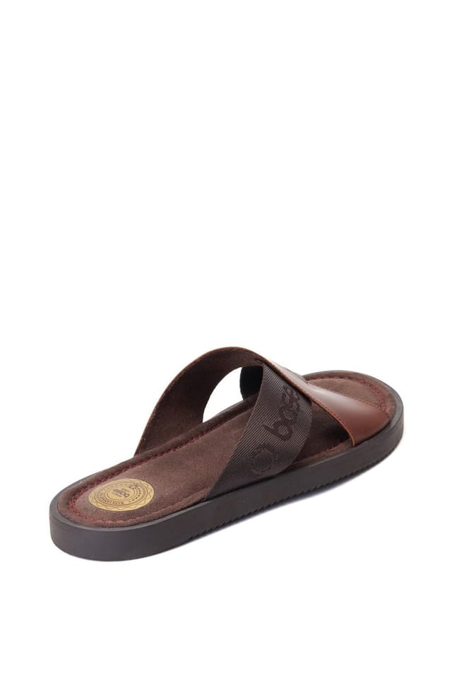 Base London Base London Men's Webb Slider in Brown - 2