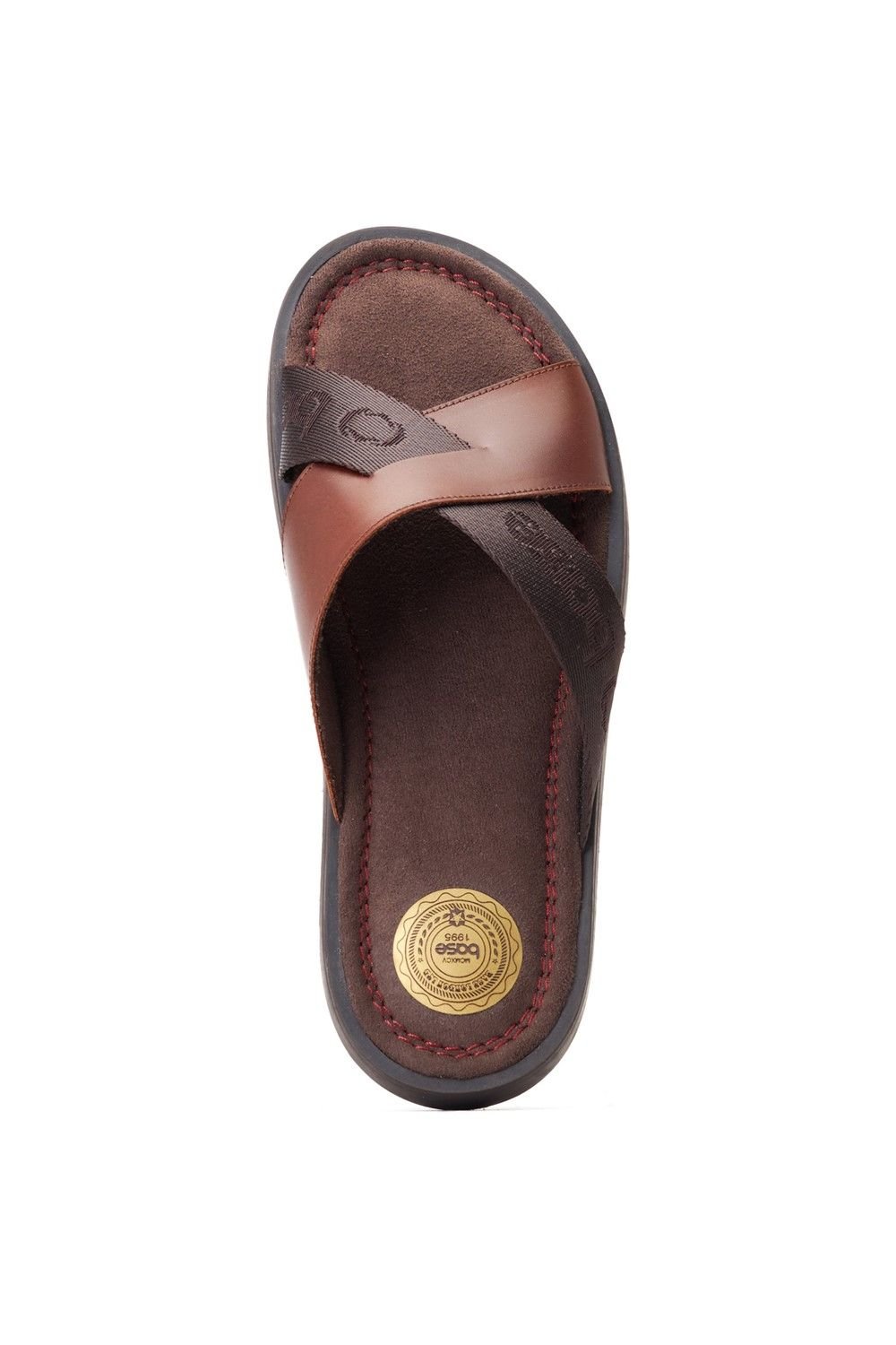 Base London Base London Men's Webb Slider in Brown - 4