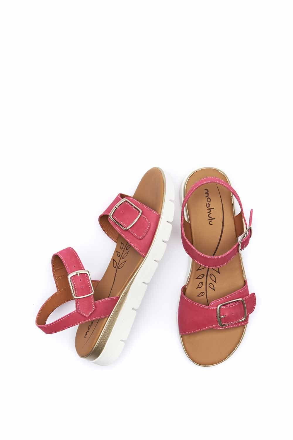 Moshulu Moshulu Women's 'Philly' Cushioned Slingback City Sandals in Pink - 2