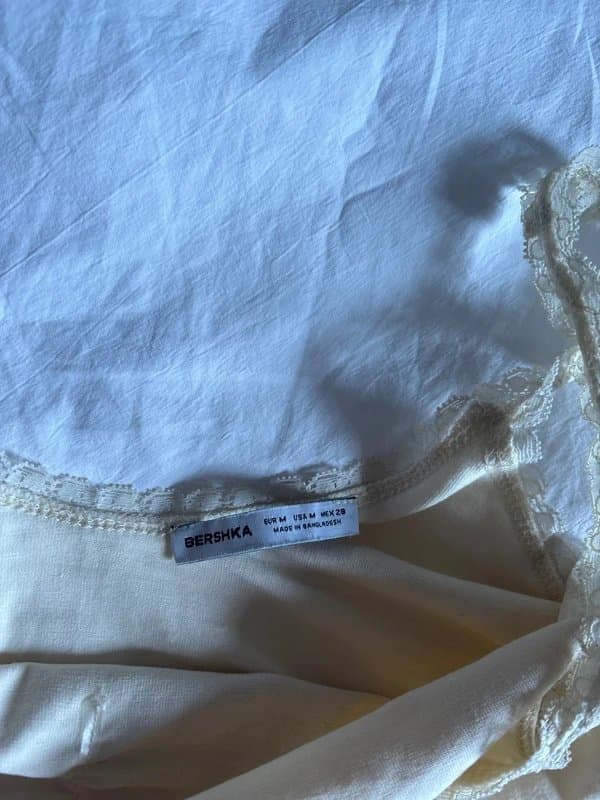 Bershka Bershka yellow lace cami