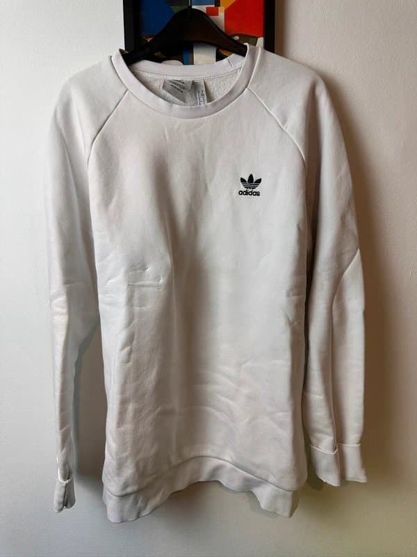 adidas Adidas White Jumper