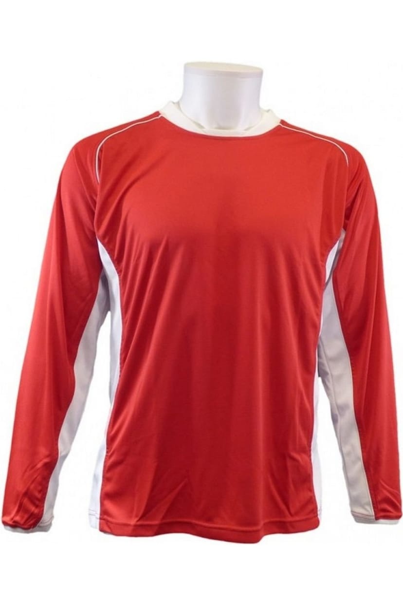 Carta Sport Carta Sport Men's London Panel Jersey Football Shirt in Red - 1
