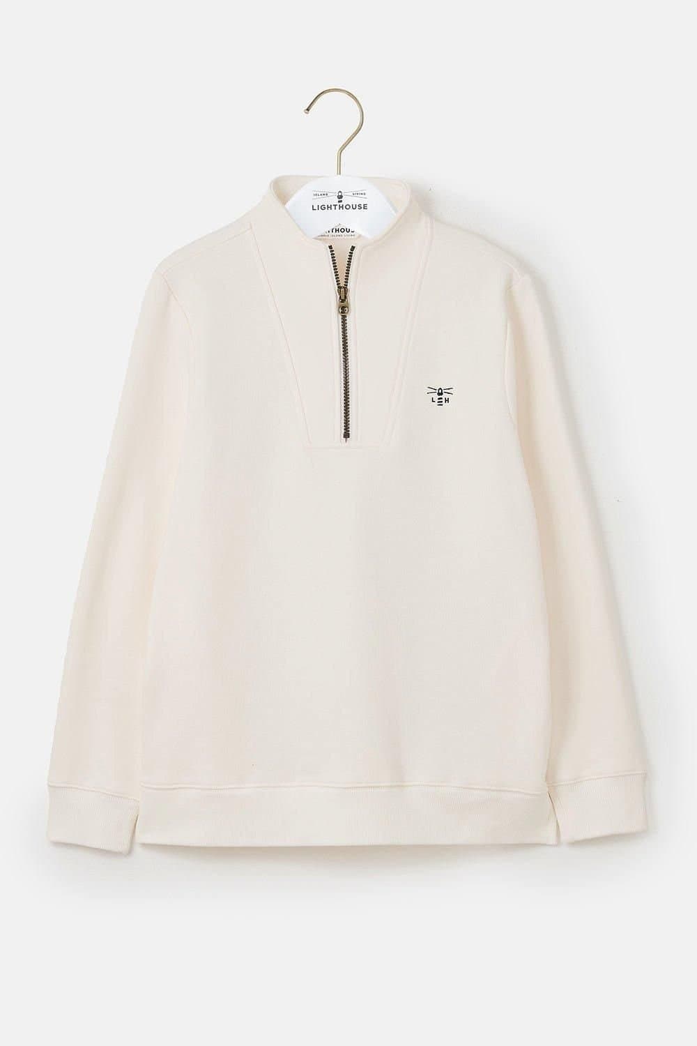 Lighthouse Clothing Lighthouse Clothing Women's Coral Cotton Rich Brushed Jersey in Beige