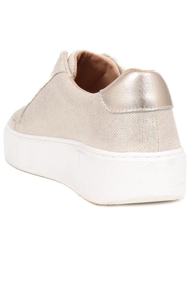 Jones Bootmaker Jones Bootmaker Women's Fernanda Slip-on Trainers in Gold - 3