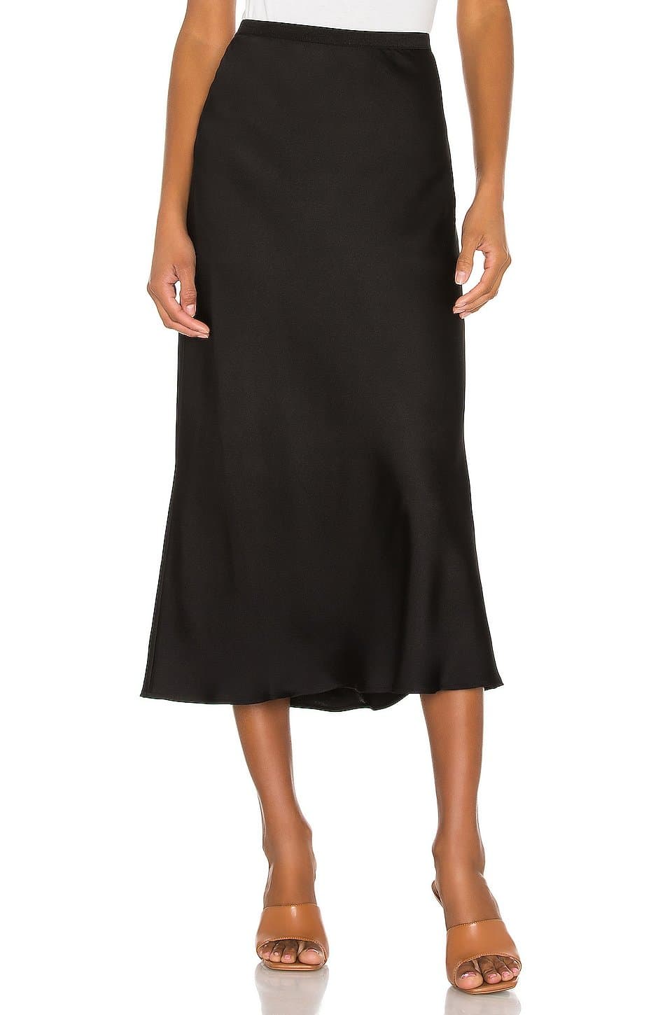 revolve Bar Silk Skirt