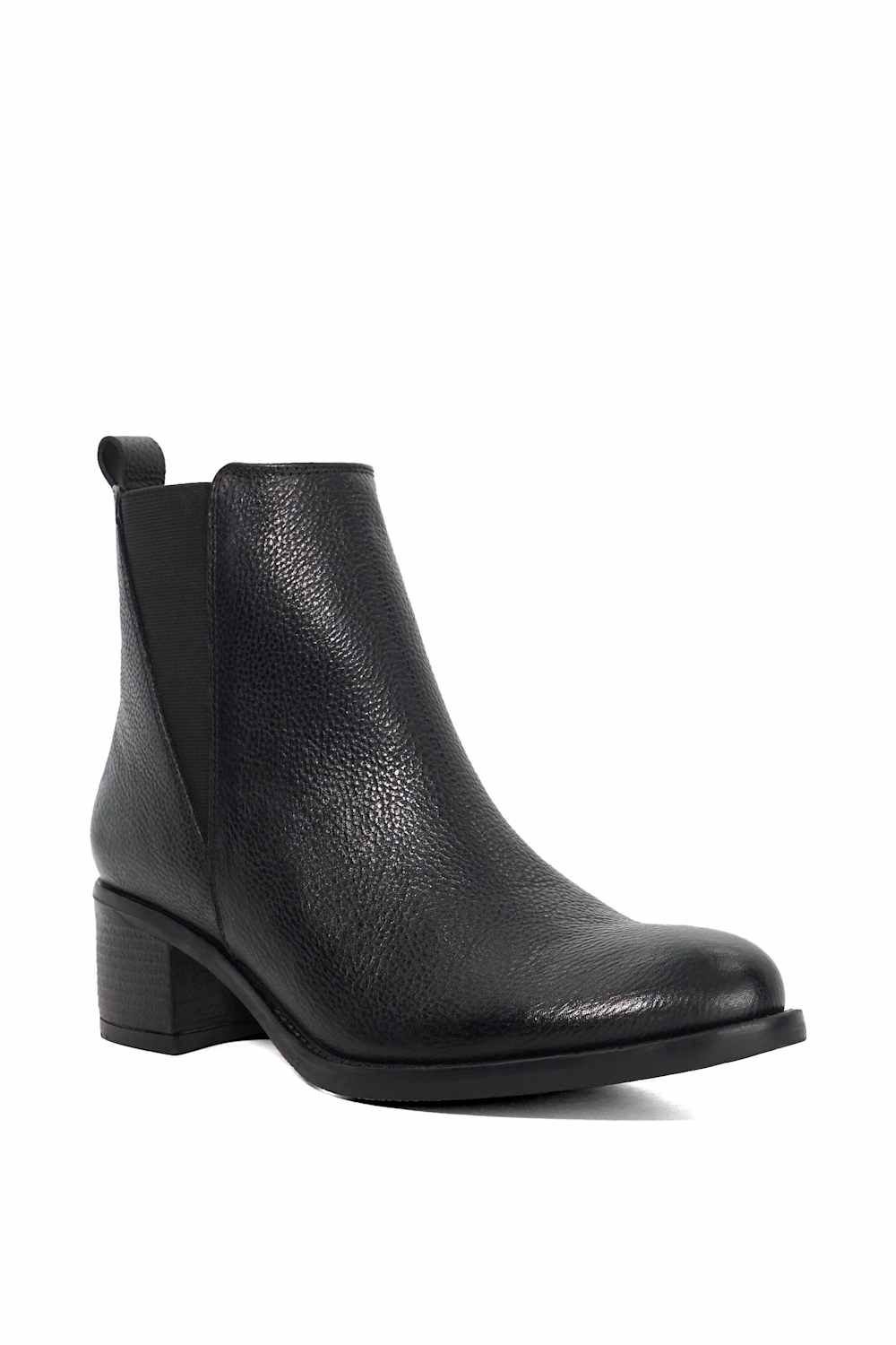 Dune London Dune London Women's 'Prides' Leather Ankle Boots in Black - 2
