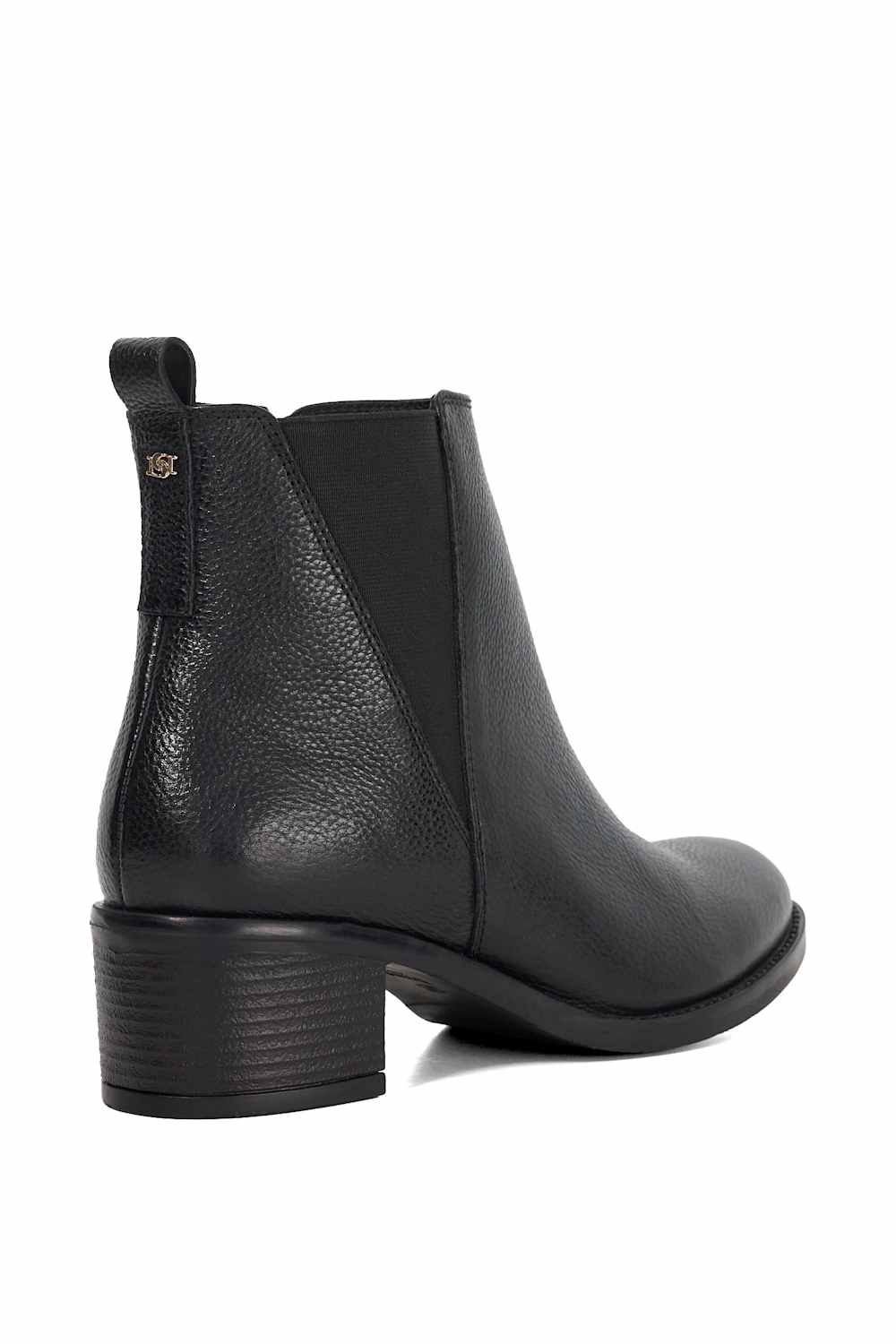 Dune London Dune London Women's 'Prides' Leather Ankle Boots in Black - 3