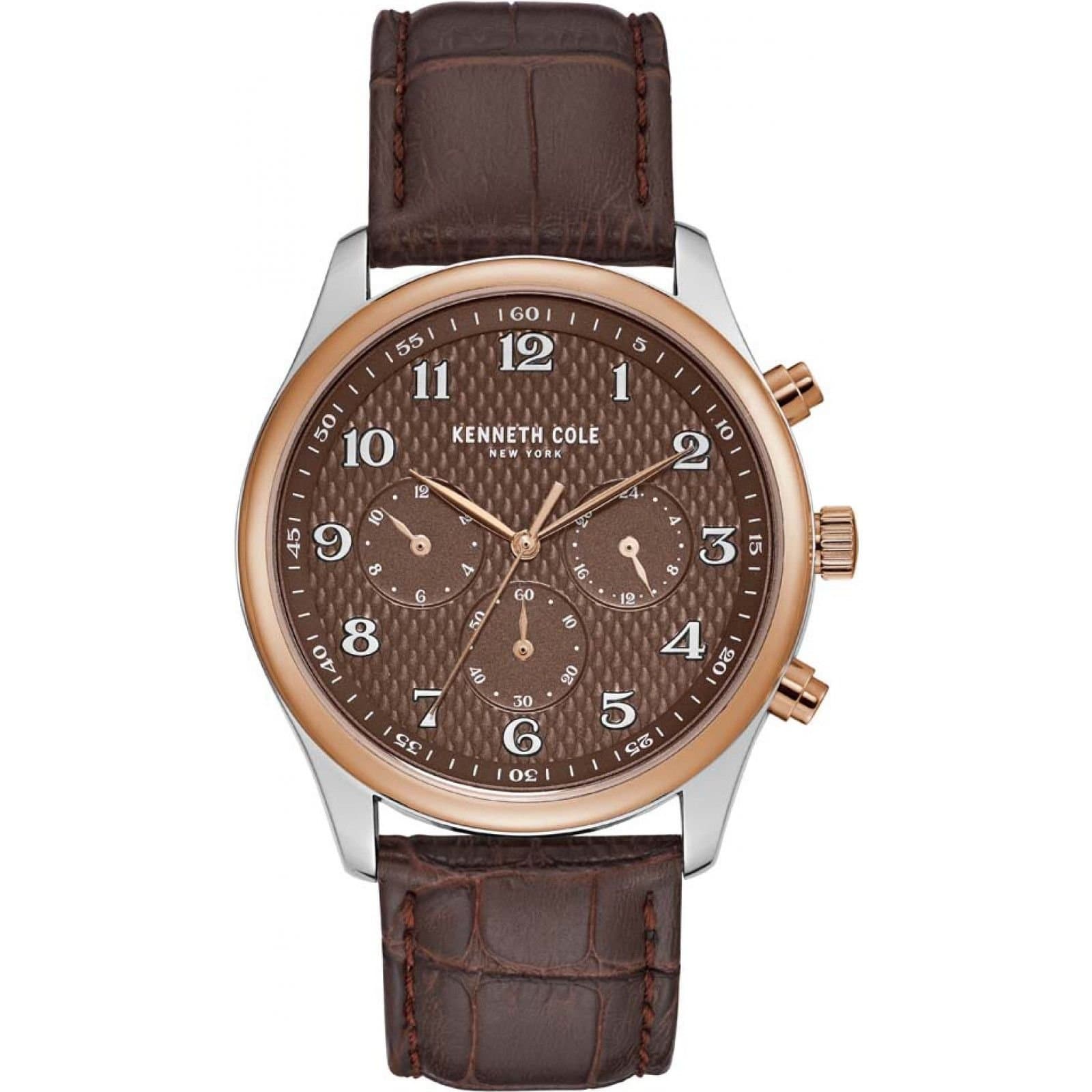 Kenneth Cole Kenneth Cole Men's KC51049009 Modern 42mm Quartz Watch in Brown