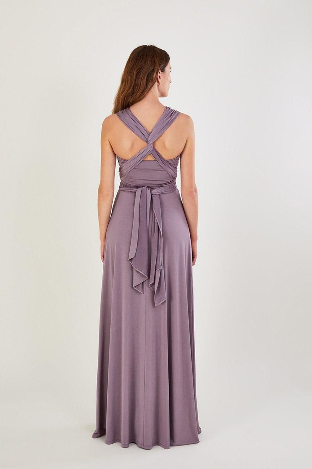 Monsoon Monsoon Women's 'Thea' Twist Me Tie Me Maxi Dress in Brown - 4