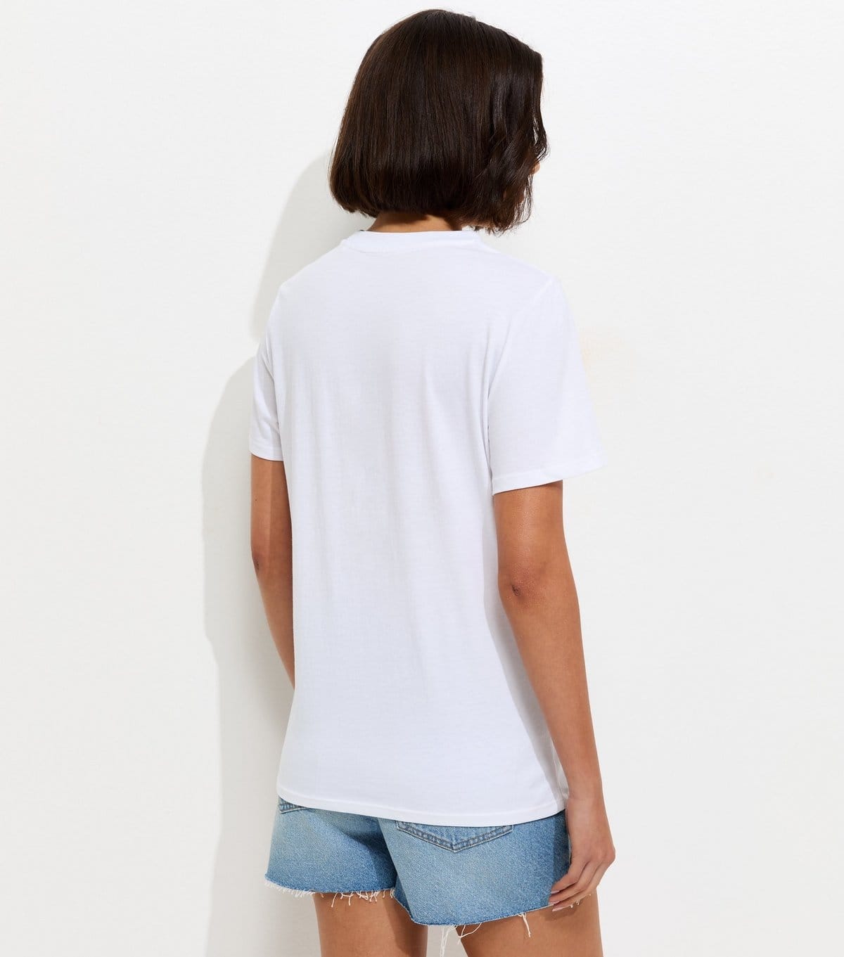 New Look Women's White Cotton Matcha Print Relaxed T-Shirt New Look - 4