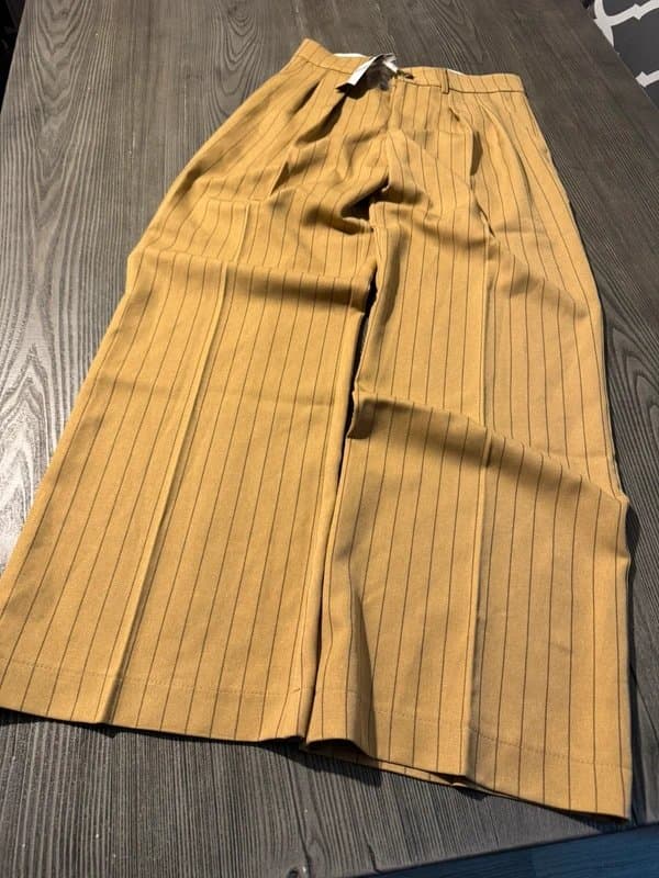 Urban Outfitters Urban outfitters baggy pleated trouser striped