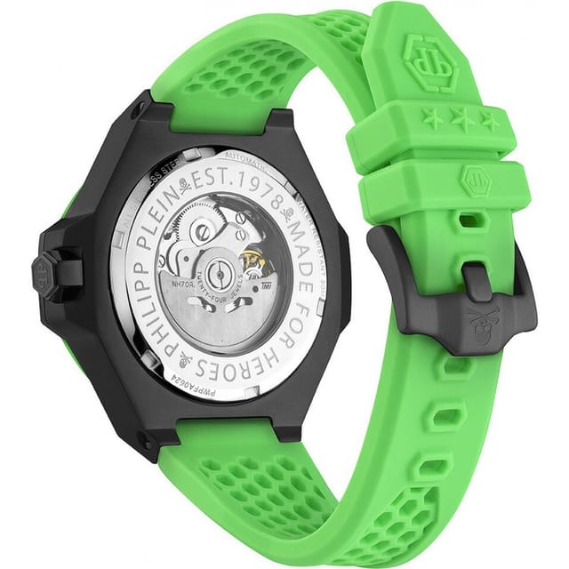 Philipp Plein Philipp Plein Men's PWPFA0624 46mm Automatic Watch in Green - 2