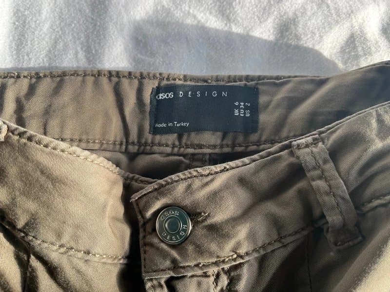 ASOS Asos khaki cargo pants