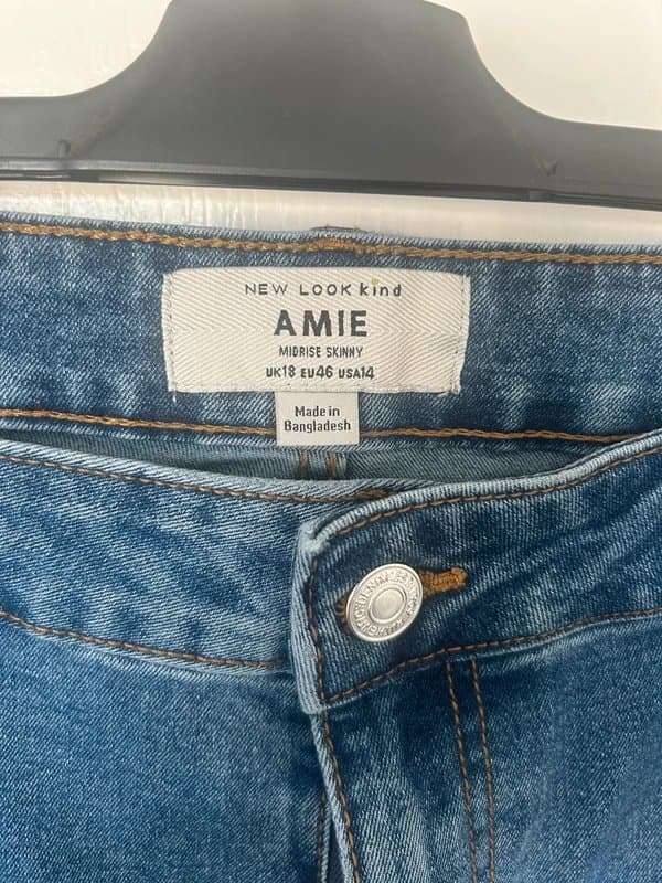 New Look New look Skinny Amie Jeans Blue size 18