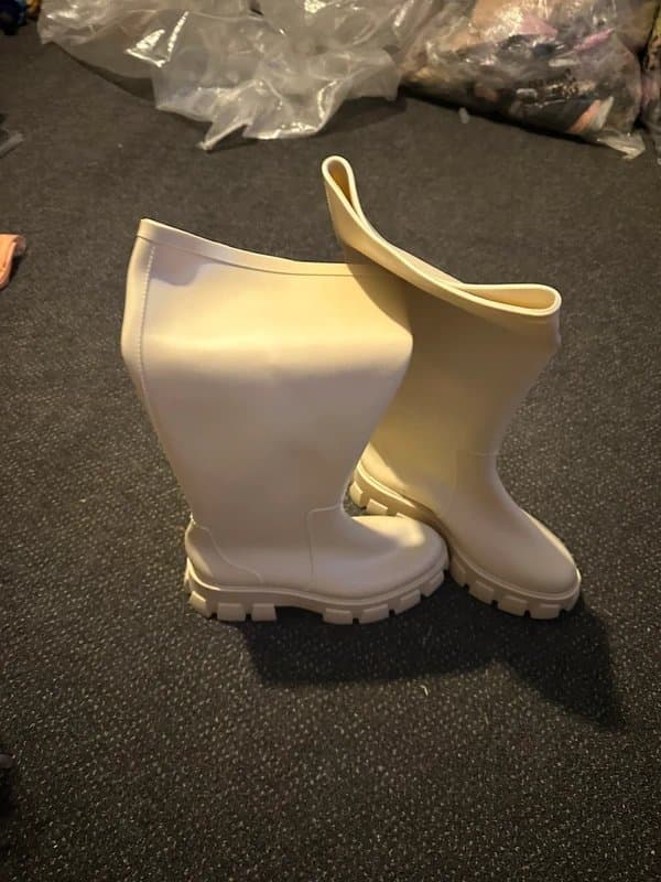ASOS ASOS chunky rubber high boots size 7