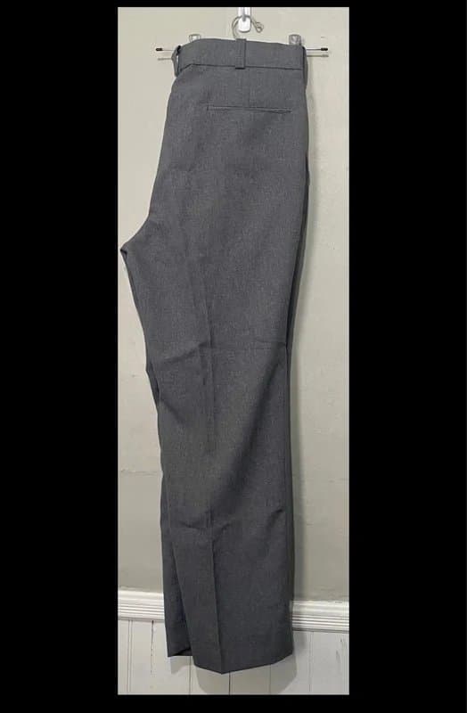Amazon Intapol Mens Grey 38” x 30” Dress Pants