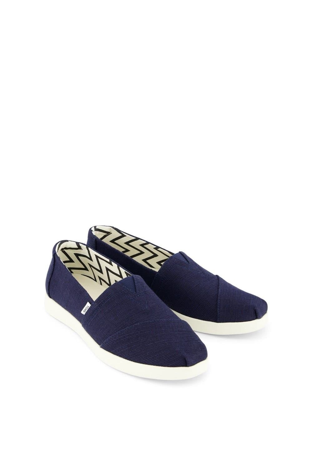 TOMS TOMS Women's Navy Alpargata Plus Shoe