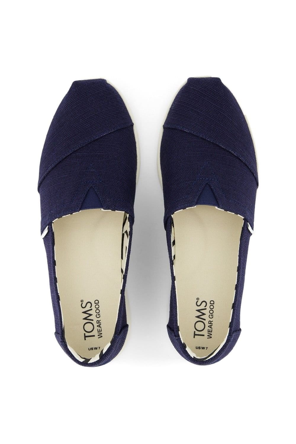 TOMS TOMS Women's Alpargata Plus Shoe in Navy - 4
