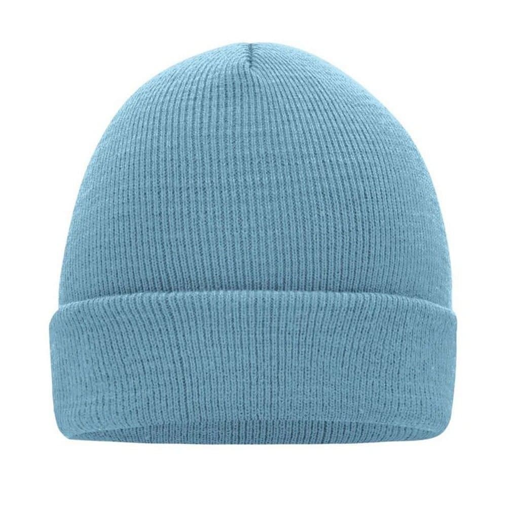 Myrtle Beach Myrtle Beach Men's Knitted Beanie in Light Blue