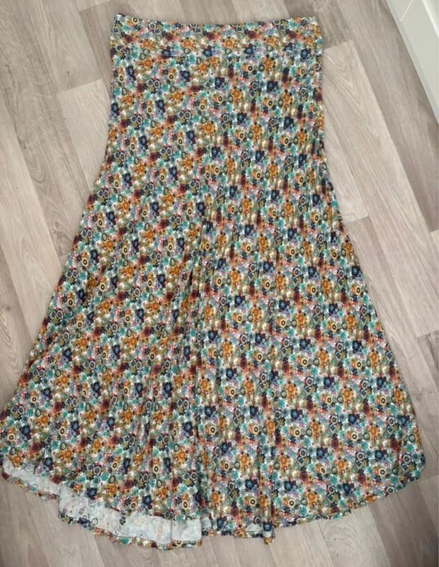 Mistral Mistral Floral Maxi Skirt Size 12 – Colourful Boho Vintage Style