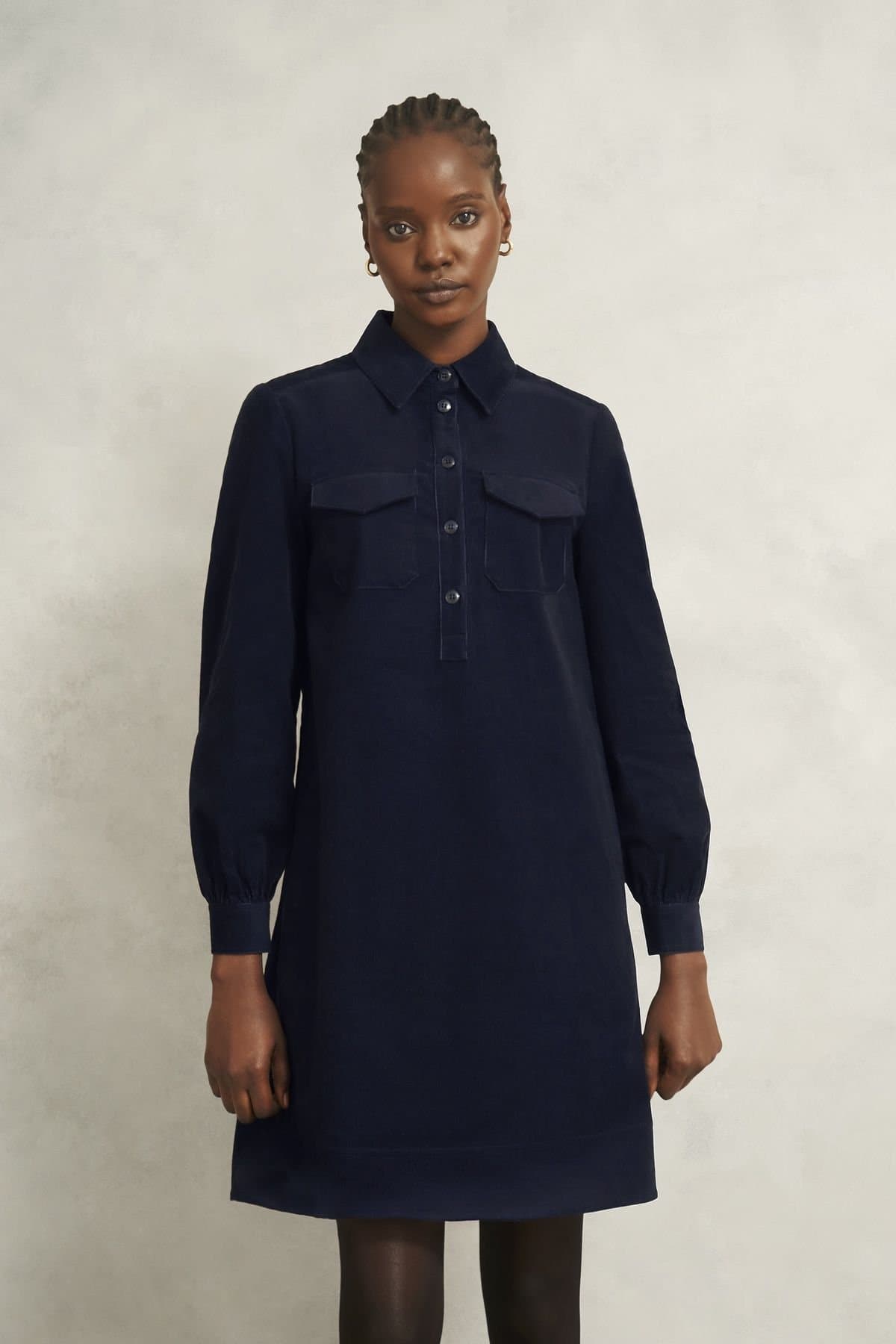 Hobbs London Hobbs London Women's Lena Dress in Dark Navy
