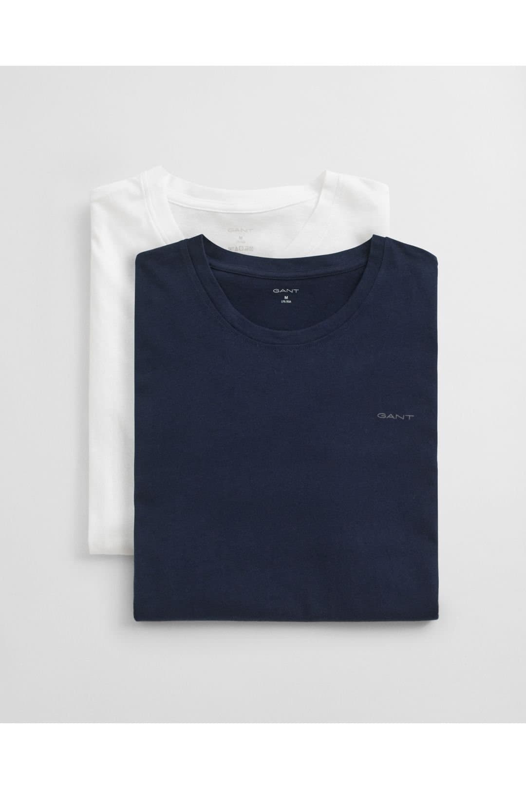 Gant Gant Men's Crew Neck T-Shirt 2 Pack Navy Blue