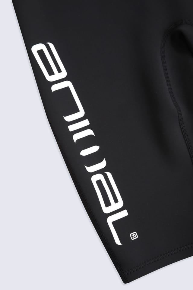 Animal Animal Men's 'Slater' Comfortable Lightweight Stretchy Swim Surf Shorty Wetsuit in Black - 3