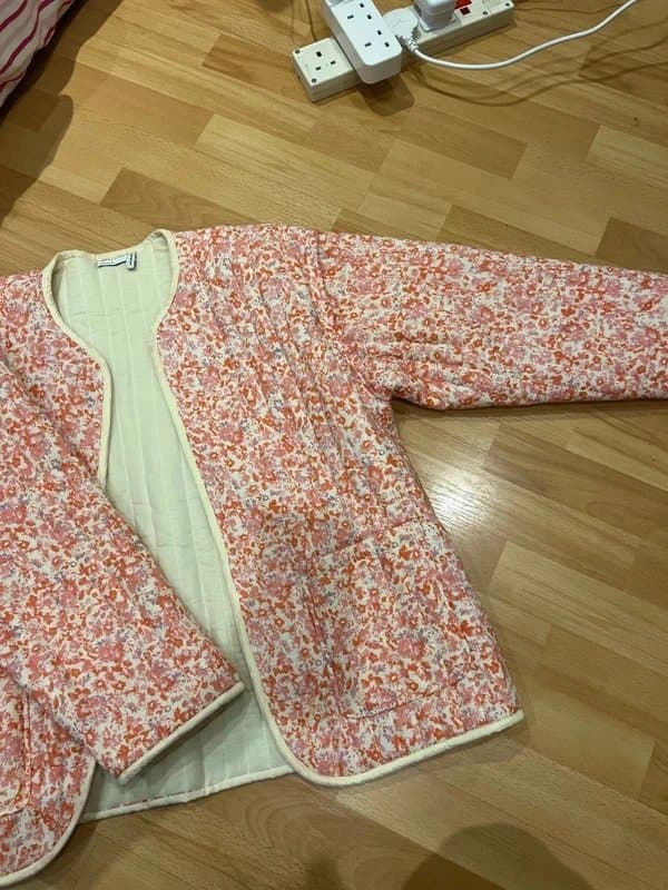 ASOS ASOS floral quilted jacket