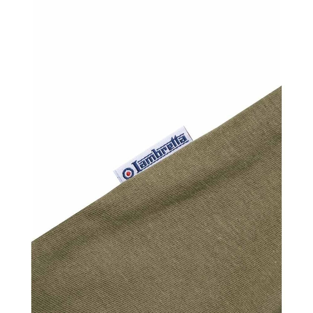 Lambretta Lambretta Men's Vinyl Rrd T-Shirt in Khaki - 4