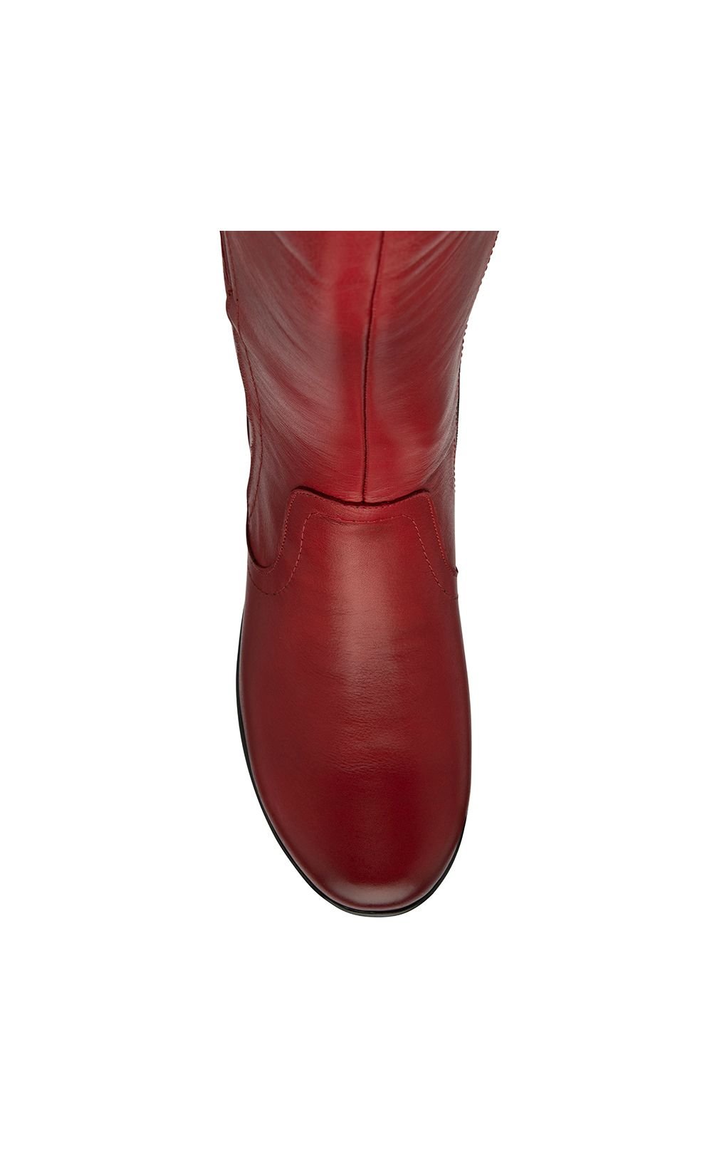 Lotus Lotus Women's 'Fitzgerald' Leather Wedge Mid-Calf Boots in Red - 4