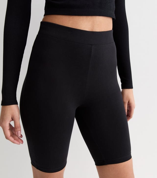 New Look Women's Tall Black Cycling Shorts New Look - 2