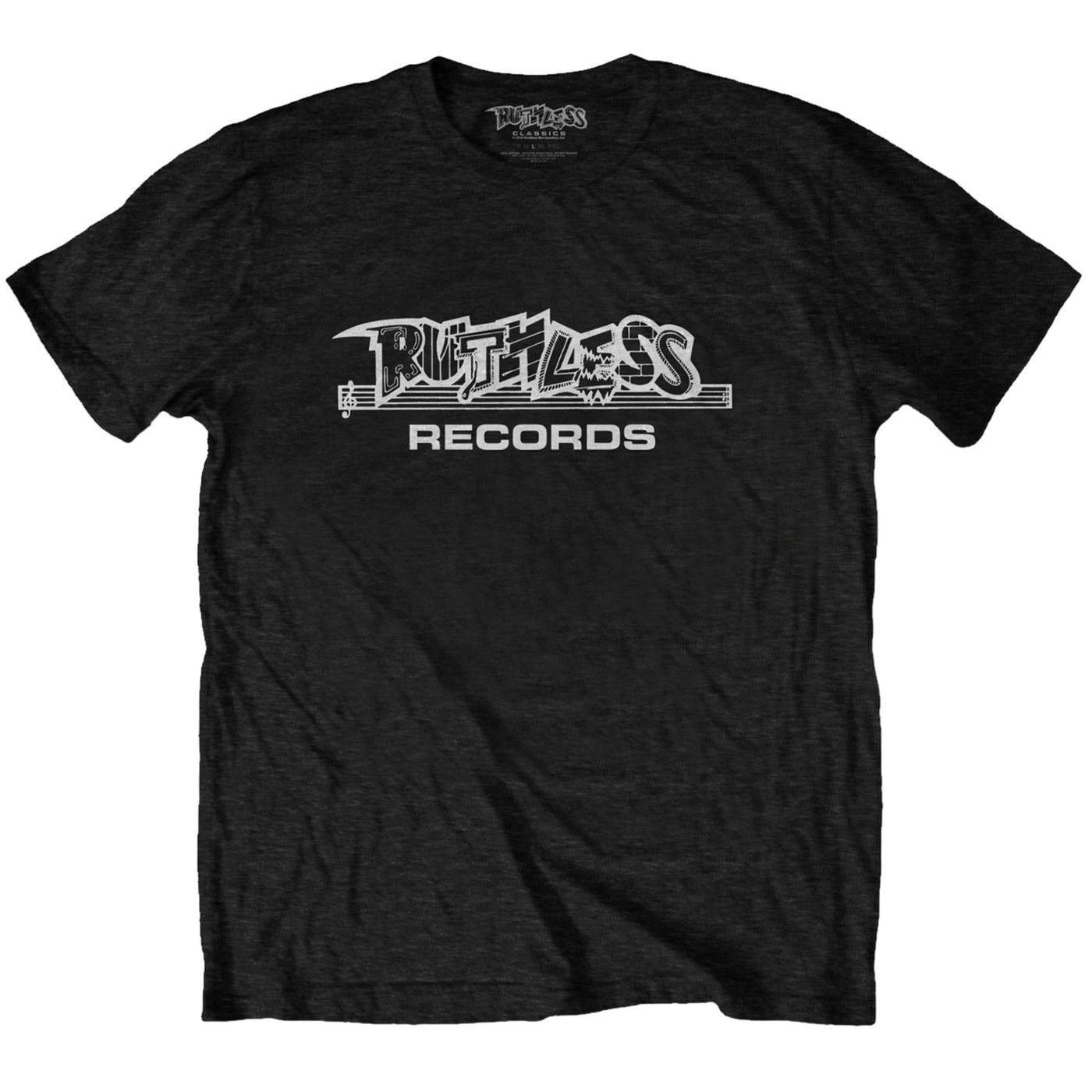 N.W.A N.W.A Men's Ruthless Rrds Logo T-Shirt in Black - 4