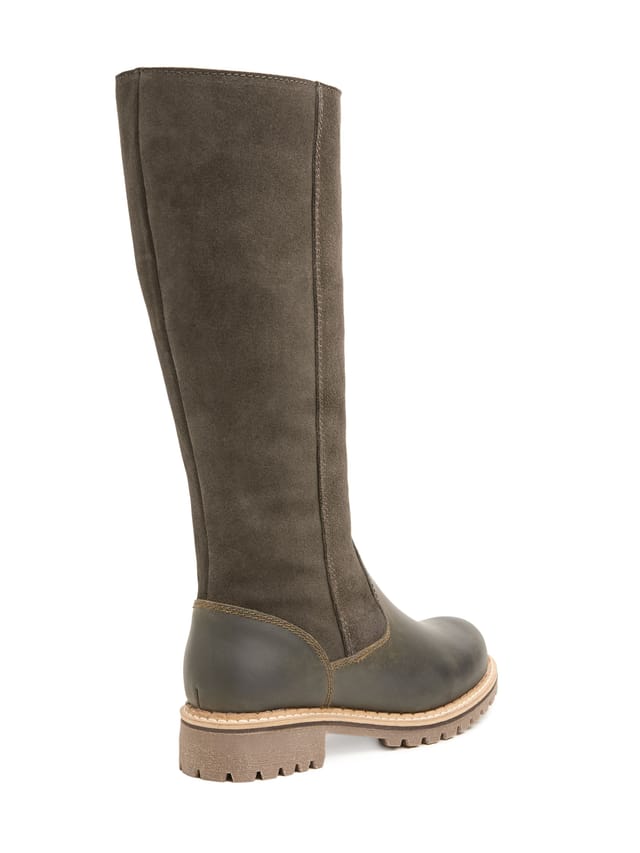 Celtic & Co Celtic & Co Women's Sheep Lined Tall Boot in Dark Olive - 2